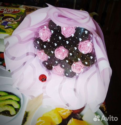 Шоколадные Розы Пионы Тюльпаны.Подарок из шоколада