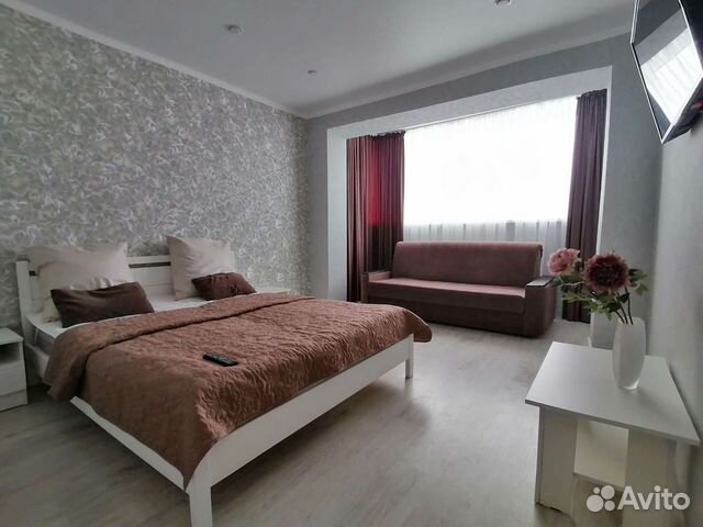 

1-к. квартира, 42 м², 2 кровати