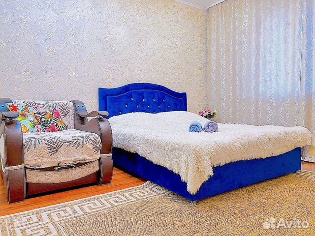 

1-к. квартира, 45 м², 2 кровати