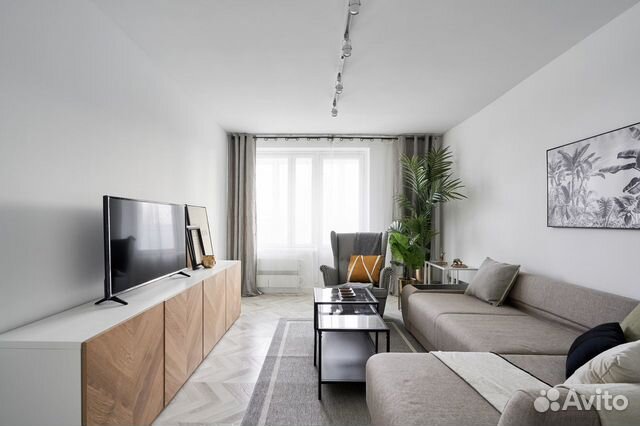 

2-к. квартира, 55 м², 2 кровати