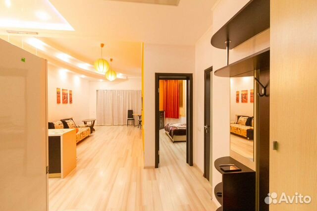 

1-к. квартира, 63 м², 3 кровати