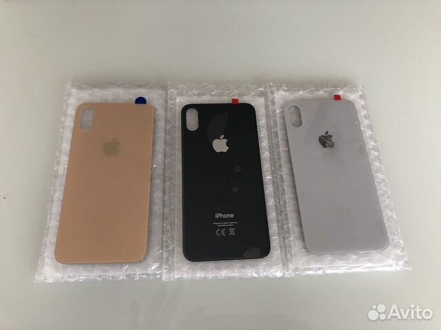Стекло корпуса iPhone XS (задняя крышка)