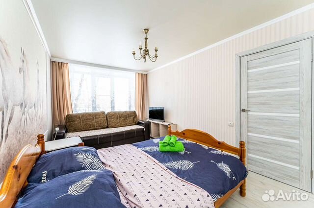 

1-к. квартира, 30 м², 2 кровати