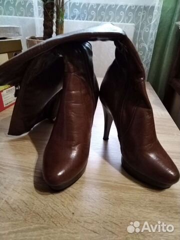 Сапоги осень весна женские