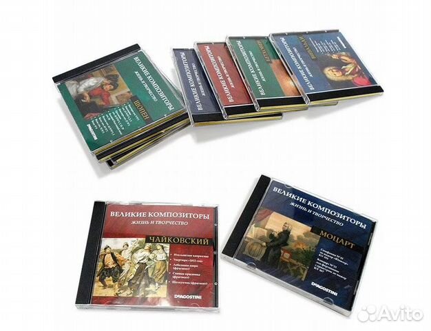CD классика Великие композиторы DeAgostini