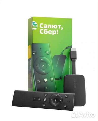 Smart TV Box SberBox 2/16 (черный)