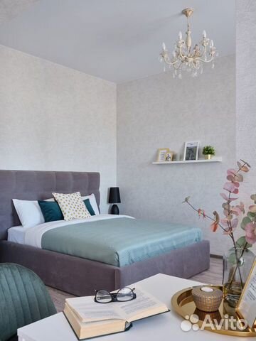 

Квартира-студия, 38 м², 2 кровати