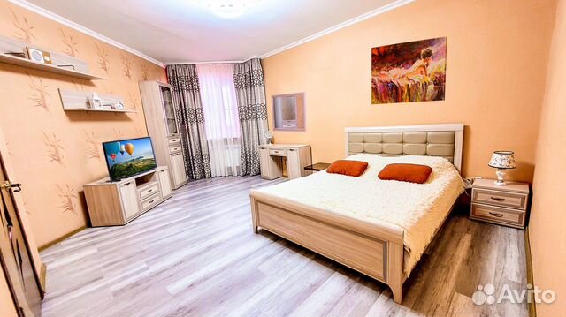 

1-к. квартира, 60 м², 2 кровати