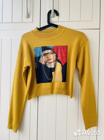 Укороченный свитшот