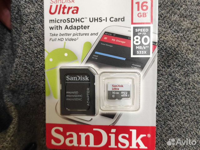 Карты памяти MicroSD