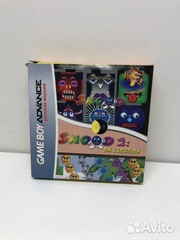 Картридж Snood и Snood 2 для GBA