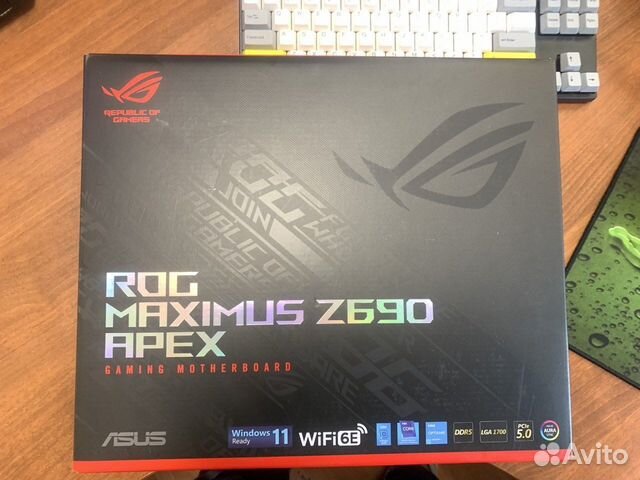 Материнская плата asus ROG maximus Z690 apex