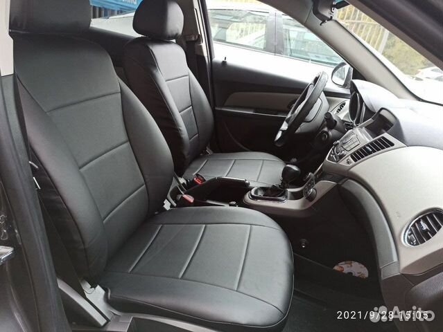 Авточехлы из экокожи для KIA Cerato 2