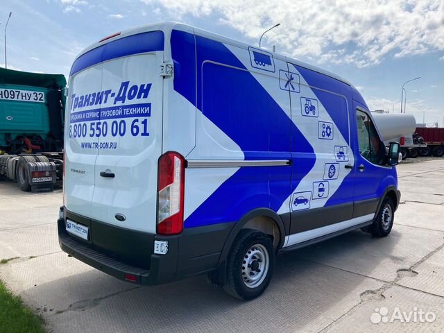 Ford transit цельнометаллический фургон