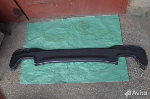 BMW 5 G30 накладка заднего бампера м пакет