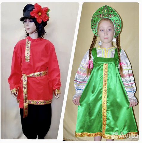 Русский народный костюм детский