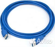 Новый кабель удлинитель USB 3.0-AM-AF 3 м Новый кабель удлинитель USB 3.0-AM-AF 3 м