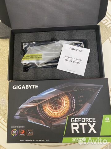 Видеокарта gigabyte GeForce RTX 3060 Ti gaming OC