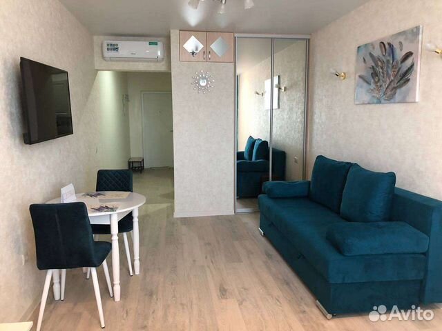 

Квартира-студия, 40 м², 2 кровати