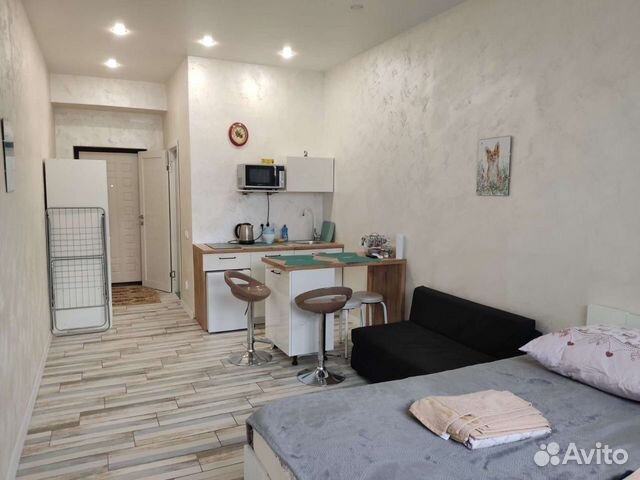 

Квартира-студия, 25 м², 2 кровати