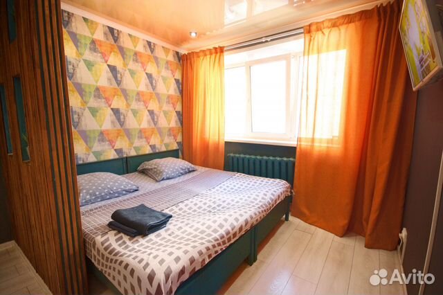 

1-к. квартира, 45 м², 2 кровати