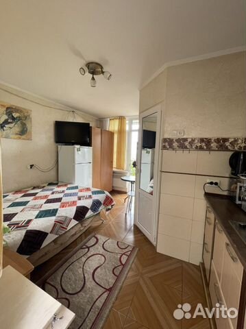 

Квартира-студия, 15 м², 1 кровать