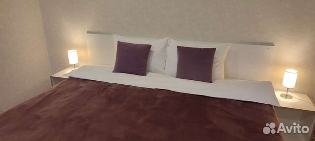 

1-к. квартира, 44 м², 2 кровати