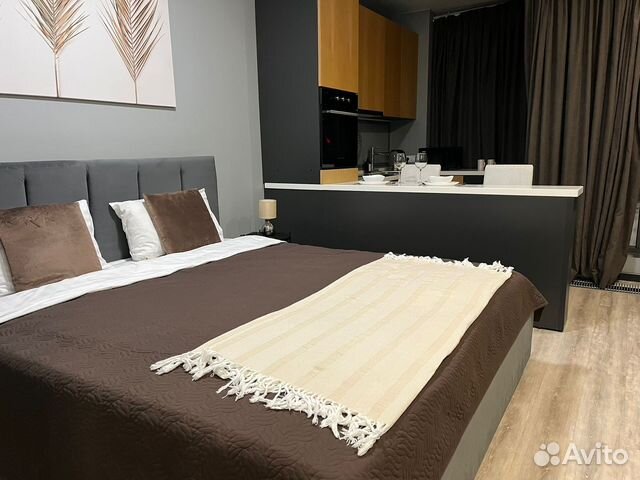 

Квартира-студия, 32 м², 1 кровать