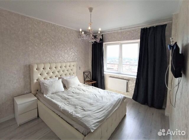 

1-к. квартира, 37 м², 2 кровати