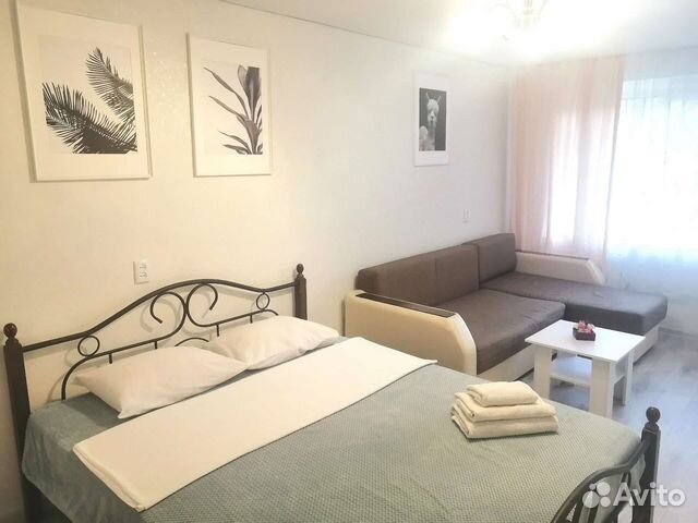 

1-к. квартира, 34 м², 2 кровати