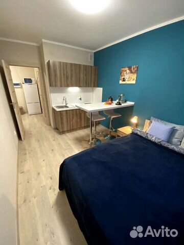 

Квартира-студия, 22 м², 1 кровать