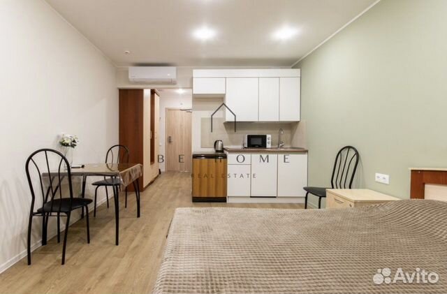 

Квартира-студия, 27 м², 1 кровать