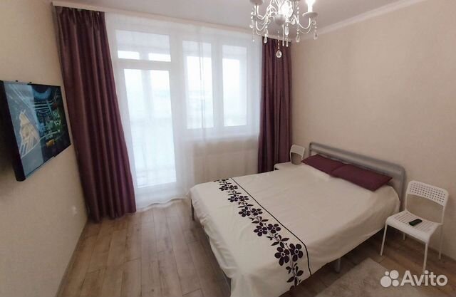 

1-к. квартира, 40 м², 2 кровати