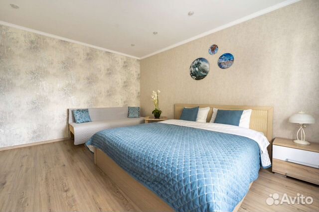 

1-к. квартира, 38 м², 2 кровати