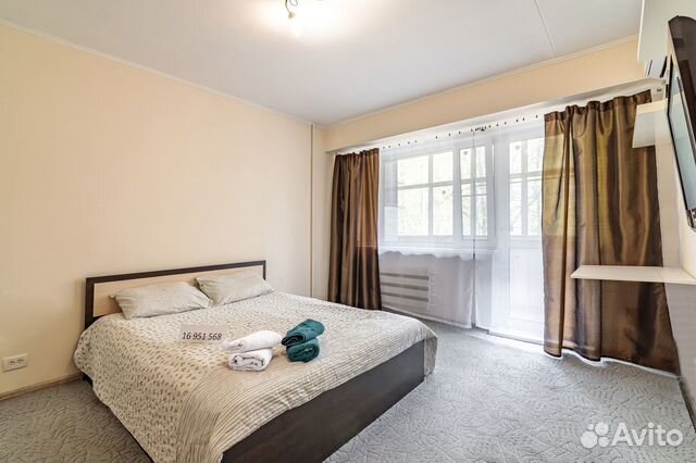 

1-к. квартира, 38 м², 1 кровать