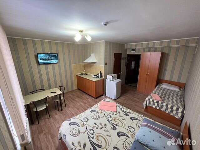 

Квартира-студия, 27 м², 2 кровати