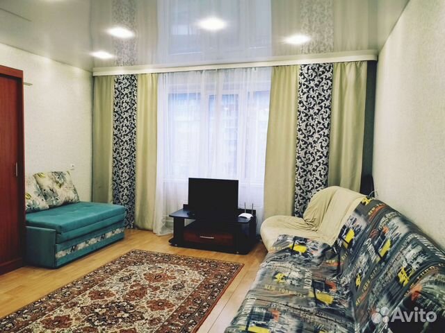 

1-к. квартира, 40 м², 3 кровати