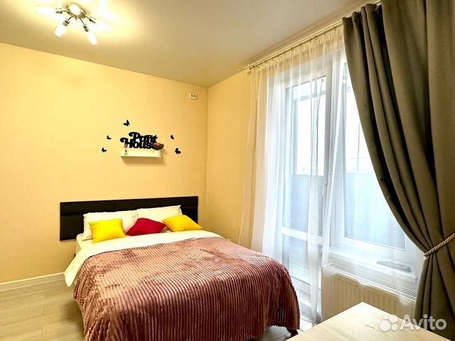 

Квартира-студия, 32 м², 1 кровать
