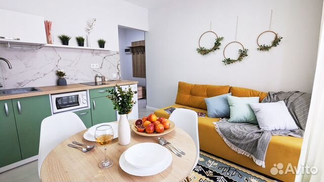 

1-к. квартира, 32 м², 3 кровати