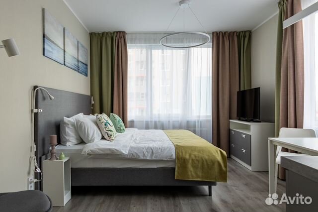 

Квартира-студия, 26 м², 2 кровати