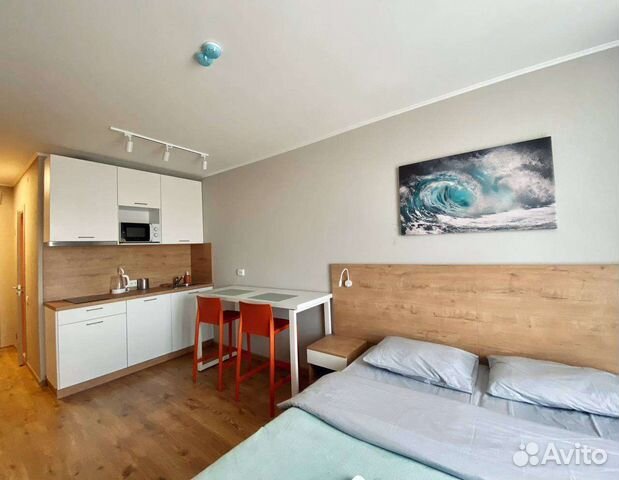 

Квартира-студия, 22 м², 1 кровать