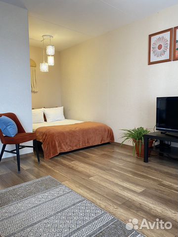 

Квартира-студия, 32 м², 2 кровати