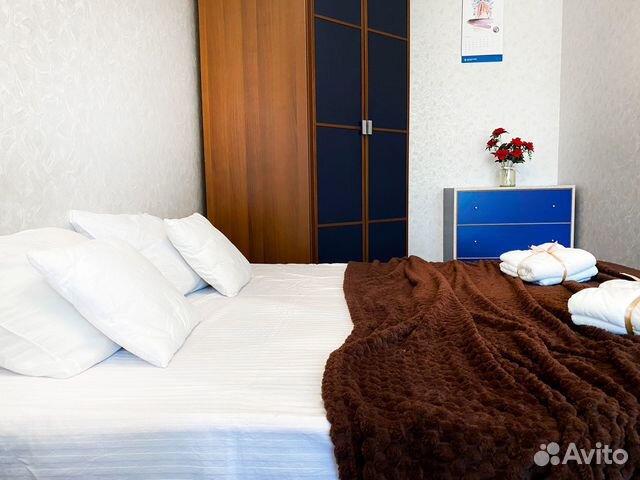 

1-к. квартира, 45 м², 2 кровати