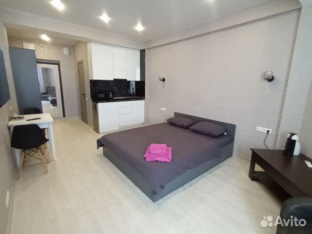 

Квартира-студия, 26 м², 2 кровати