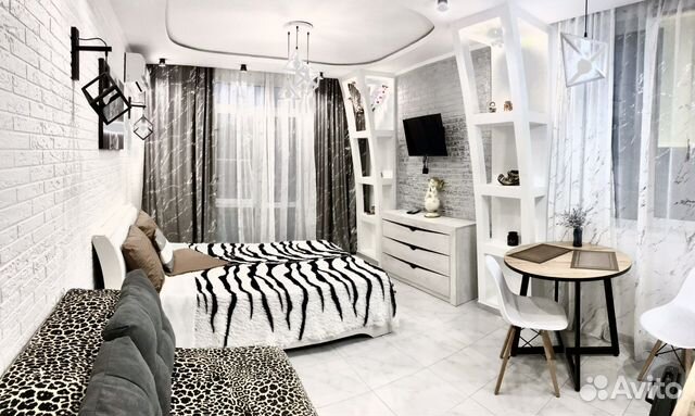 

Квартира-студия, 30 м², 2 кровати