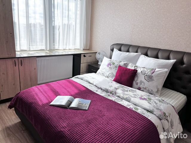 

1-к. квартира, 38 м², 2 кровати
