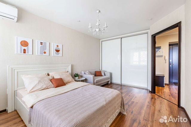

1-к. квартира, 36 м², 2 кровати