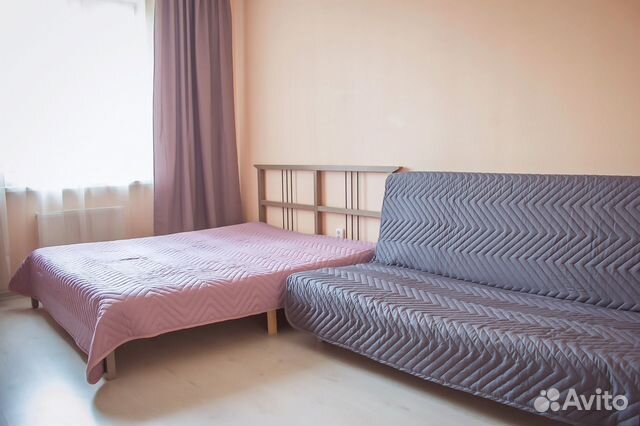 

1-к. квартира, 34 м², 2 кровати