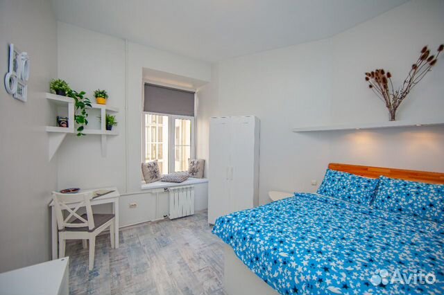 

1-к. квартира, 42 м², 2 кровати