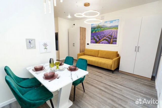 

Квартира-студия, 42 м², 3 кровати